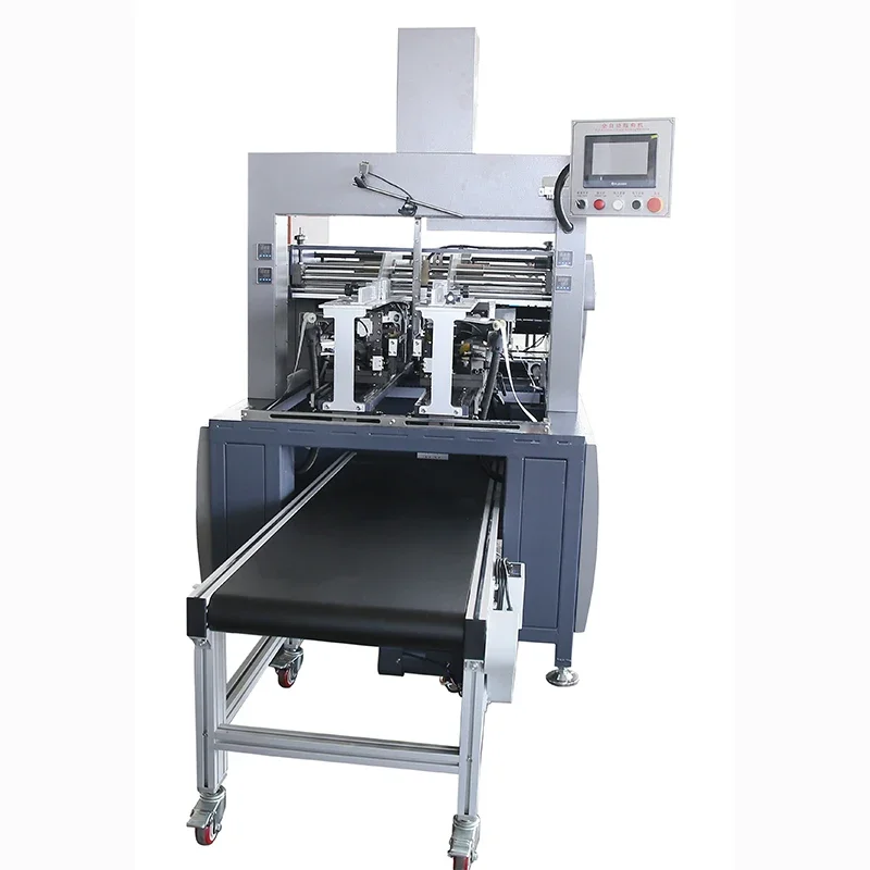 Fully automatic corner fitting machine Gift box, corner fitting shoe box,