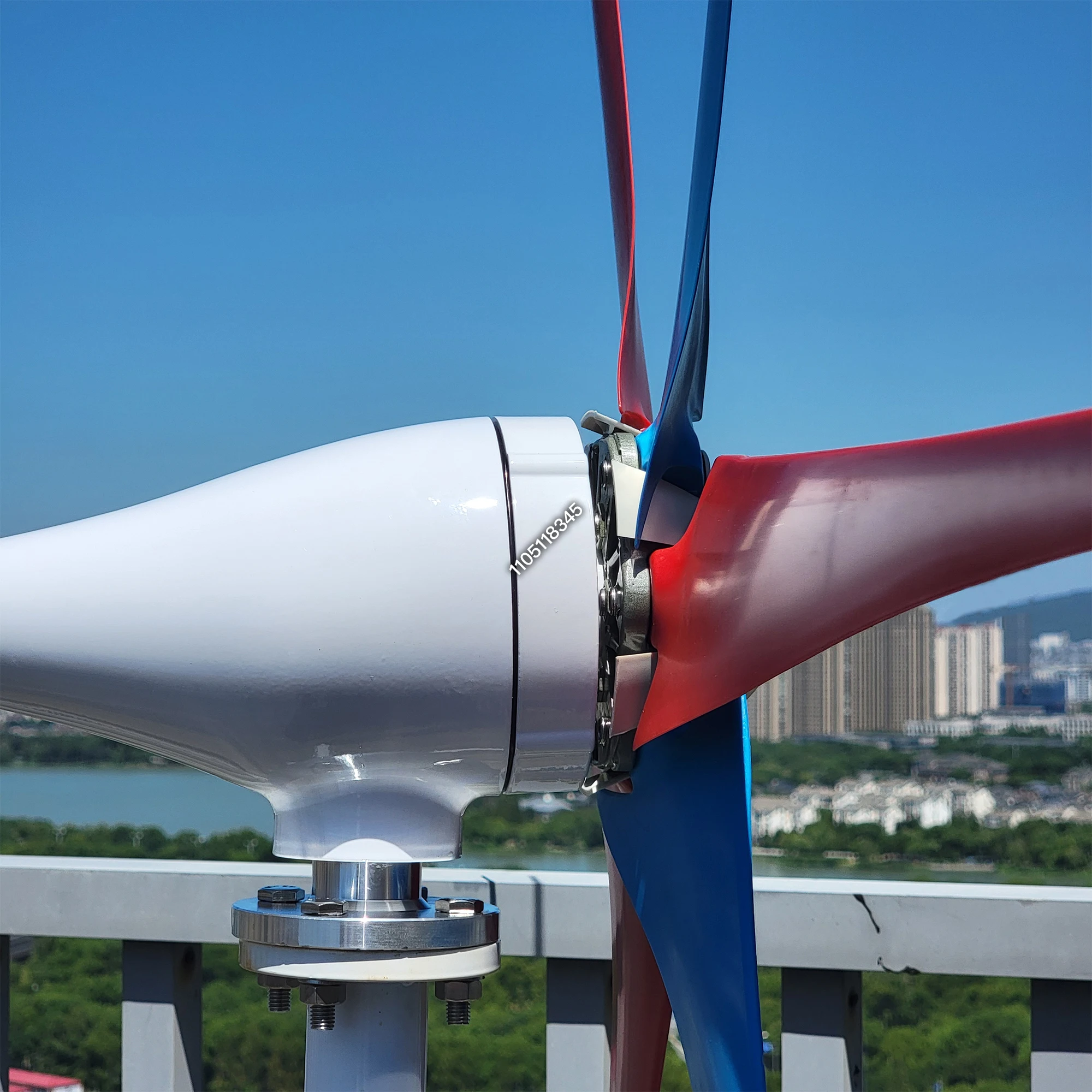 

3000W Small Horizontal Axis Wind Turbine Generator 3KW 6KW 8000W 10000W 12V 24V 48V Home with MPPT Low Noise Windmill for Farm