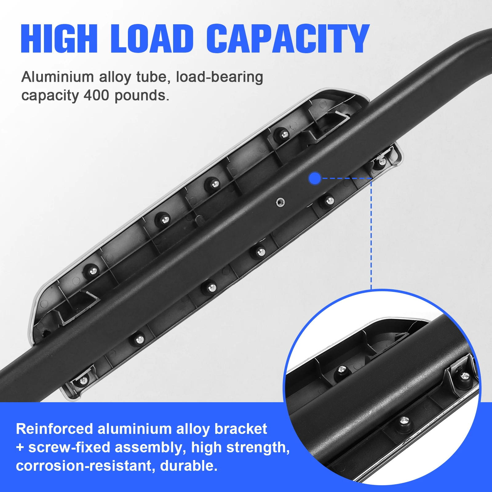 

For 2020-2024 Land Rover Defender Running Boards Wear Resist Side Step Bars High Load-Bearing Auto Repairing Accessories