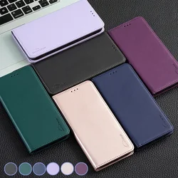 Magnetic Luxury Wallet Bag Phone Case For Xiaomi Redmi Note 14 Pro 4G 14C 14R Plus 5G Flip Cover Shockproof Leather Solid Cases