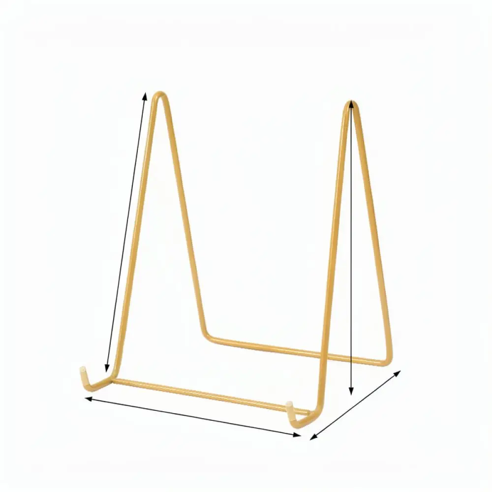 Durable Metal Tablet Holder For Office Desk Display Picture Frame Mirror Certificate Organizer Minimalist Home Decor