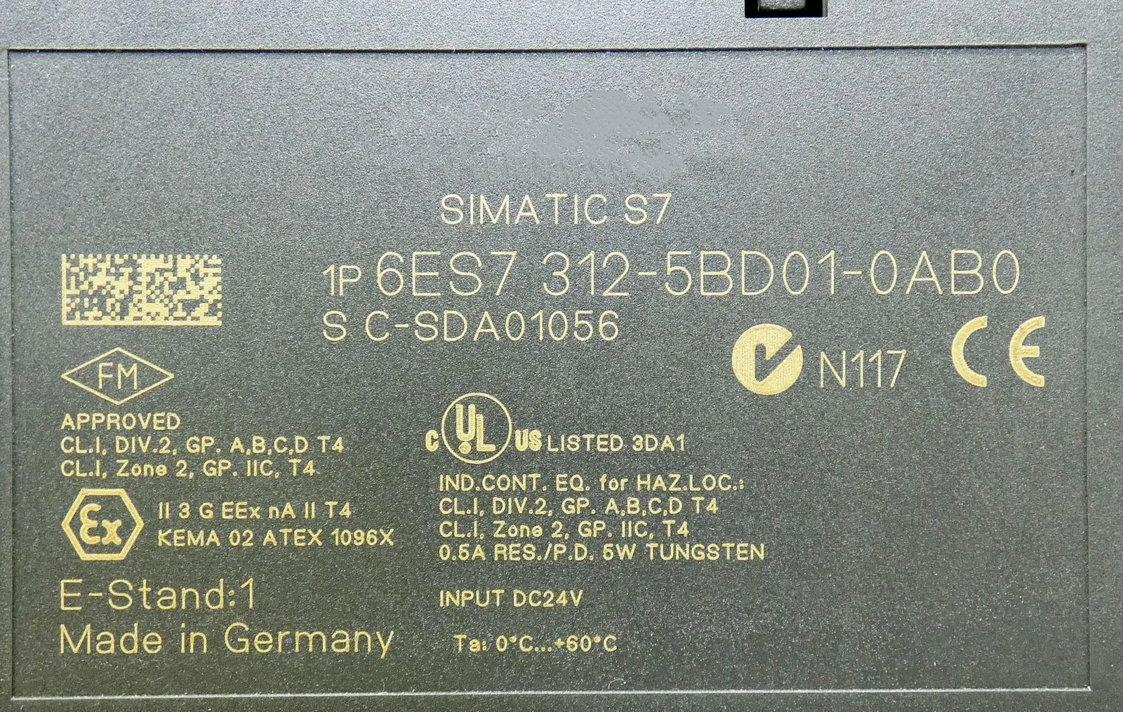 모듈러 6ES7312-5BD01-0AB0 재고 있음