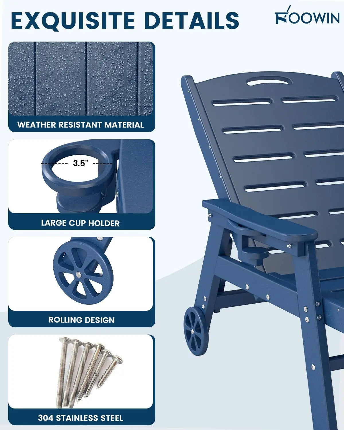 Thumbnail 4 - #12 Outdoor Chaise Lounge Chairs Comparison Guide