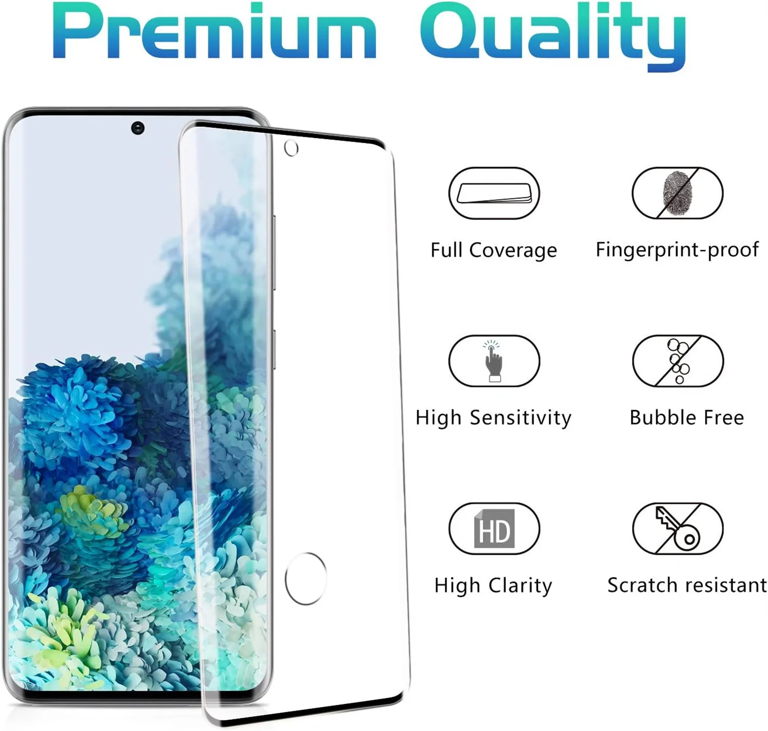 Tempered Glass For Samsung Galaxy S20 Plus 5G Screen Protector Glass