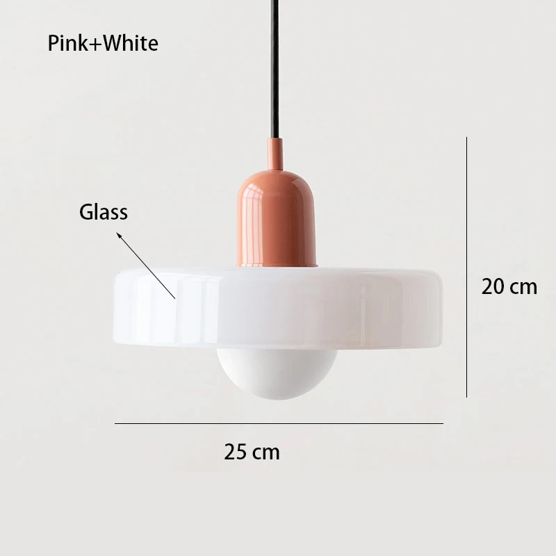 Nordic Retro Glazen Kroonluchter Woonkamer Eetkamer Slaapkamer Keuken Moderne Verlichting Decoratie Retro Verlichtingsarmatuur E27LED