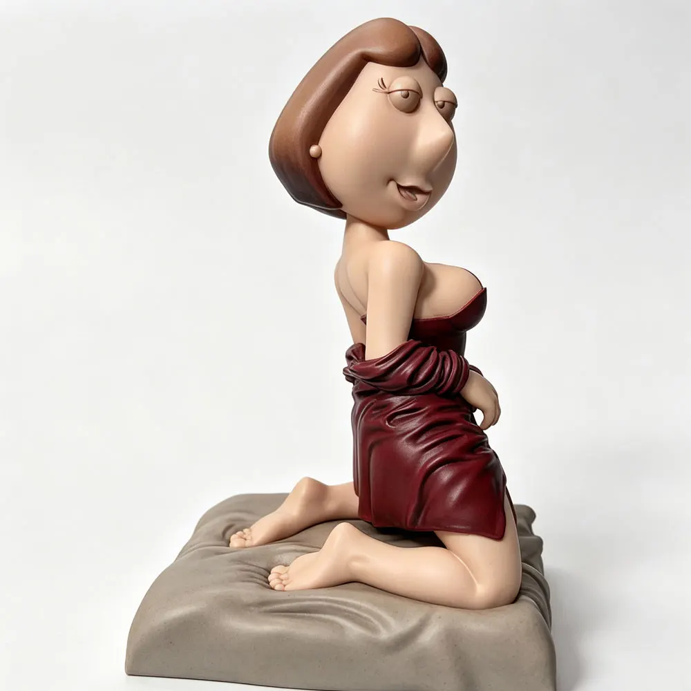 1/24 Miniature Resin Model Statue, 75mm Figure Toy Model Kit, Smiling Woman High-Detailed Resin Model Figure, Unpainted, Perfect for Role-Playing Games and Collecting