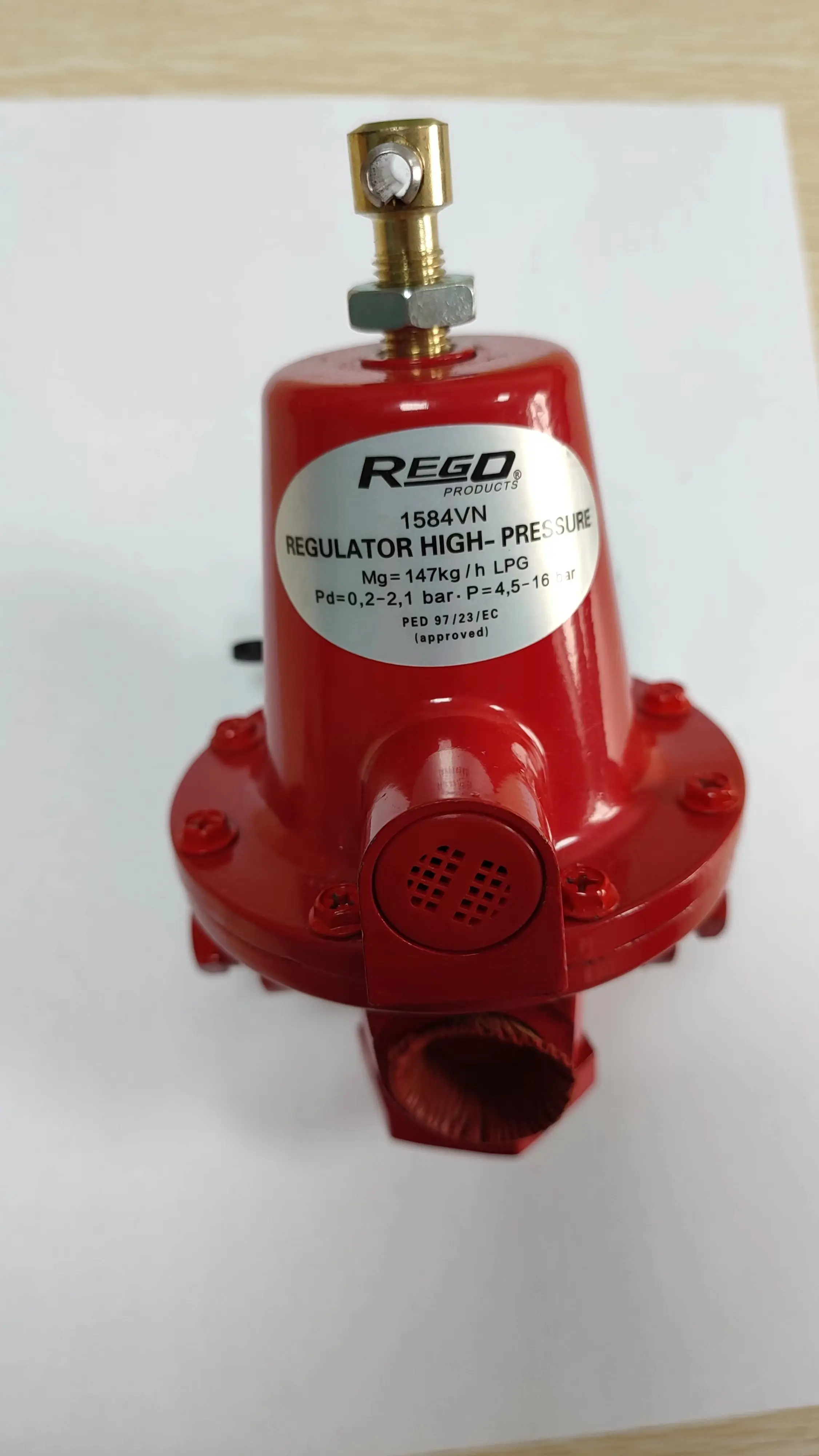 Original Rego 1584 1/2'' Gasdruckreduzierende Regler Regelventile für die Industrie