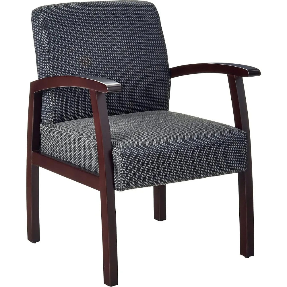 

Deluxe Guest Chair, Espresso/Charcoal