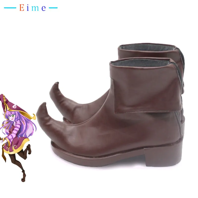 LOL The Fae Sorceress Lulu Scarpe Cosplay Stivali di Carnevale di Halloween Cosplay Prop Scarpe in pelle PU su misura