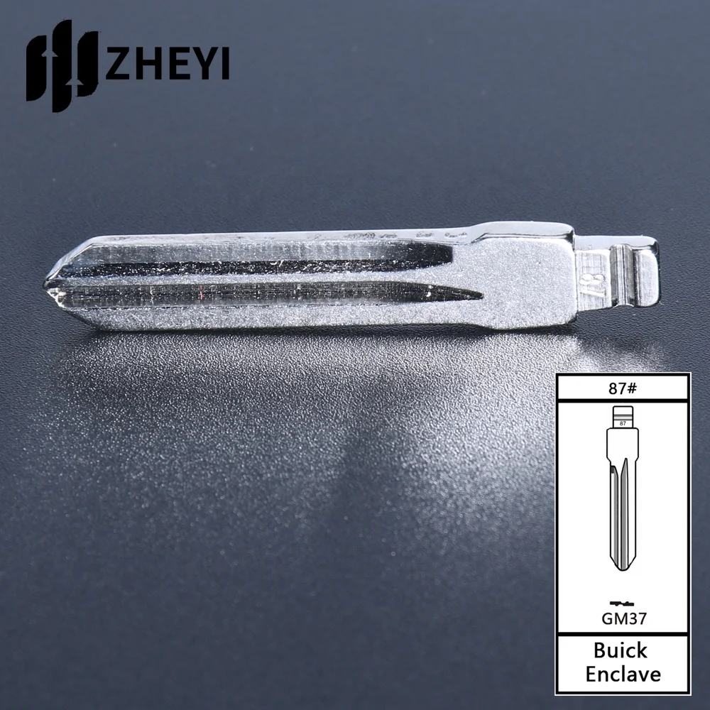 GM37 87 # Universal Uncut Remotes Flip Key Blade per Buick Excelle GM37 87 # Blank key blade uncut per chiave telecomando per auto