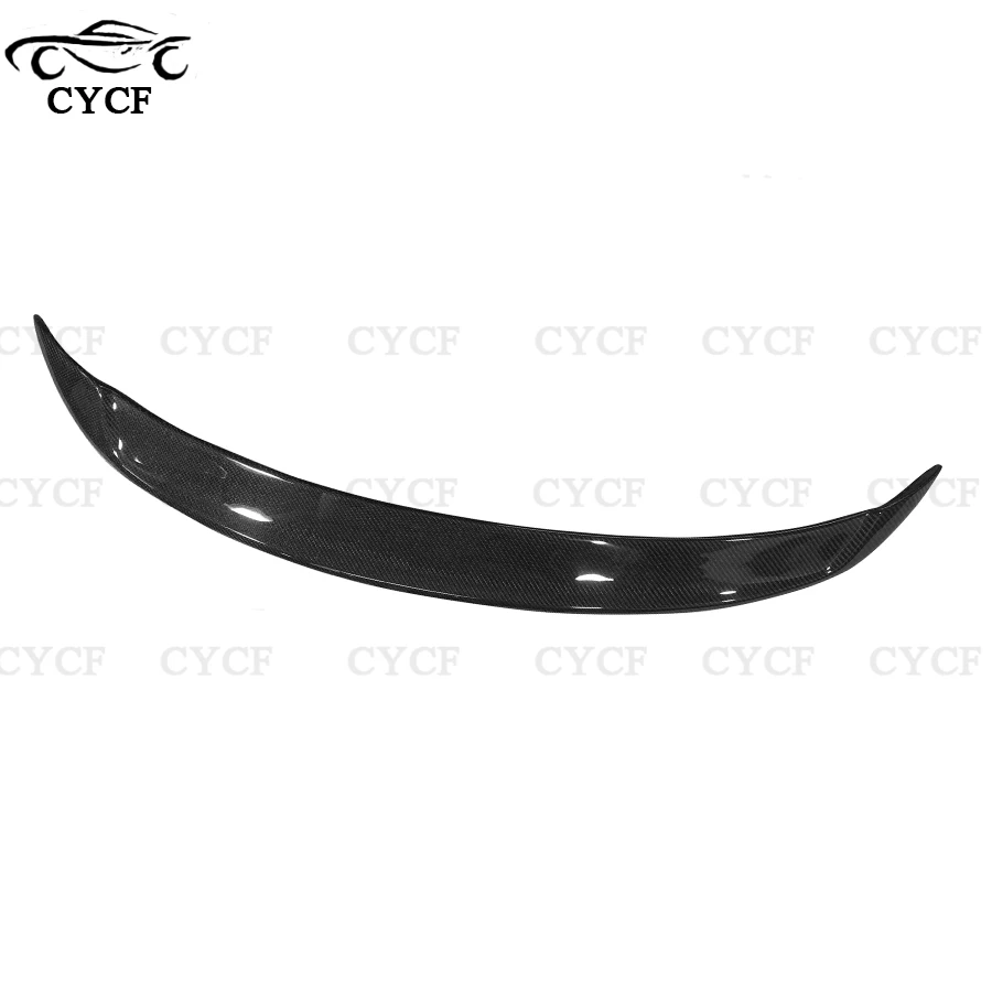 High quality Carbon Fiber Car Rear Trunk Spoiler For Suzuki Swift Sports ZC33S Series Tail fins Lip Wing Upgrade Body Kit