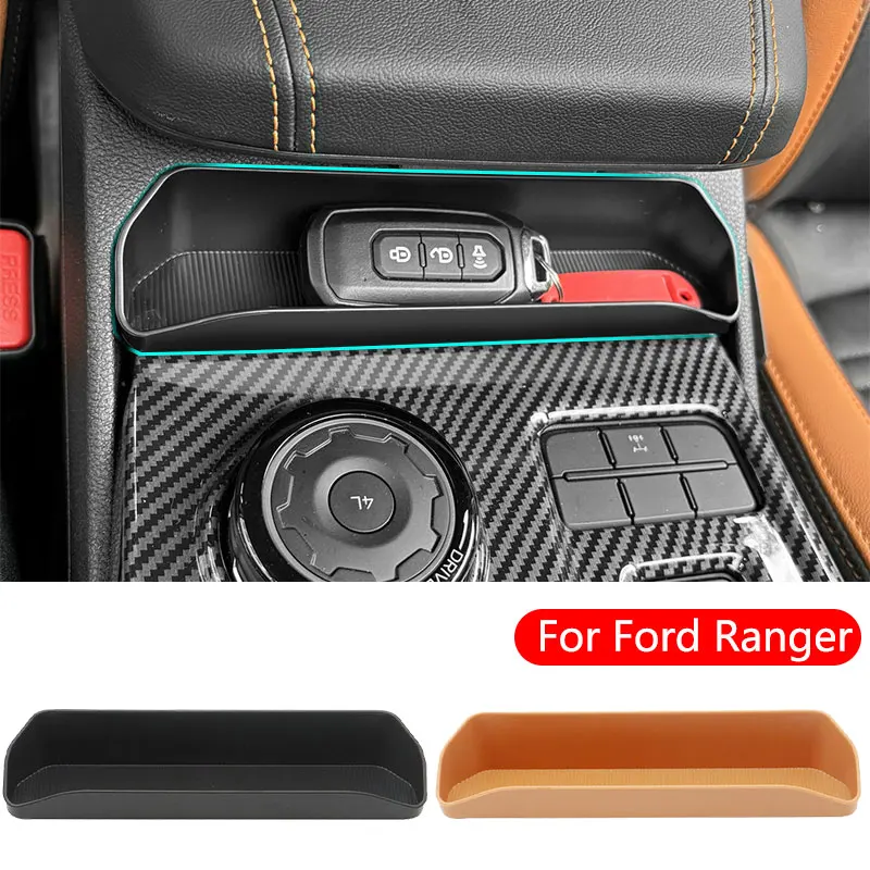 

Center Console Organizer Box For 2024 Ford Ranger Accessories Armrest Box Front Storage Box