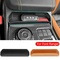 For 2024 Ford Ranger Center Console Organizer Box Accessories Armrest Box Front Storage Box