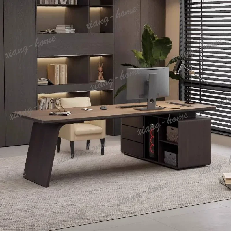 Factory Direct Background Wood Office Desk Calendar Executive Reception Executive Office Desk Vanity Makeup Escrivaninha Para Qu