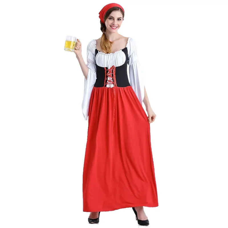 European and American Beer Festival Costumes Baldelia Traditional Ethnic Dresses Stage Performance Clothes