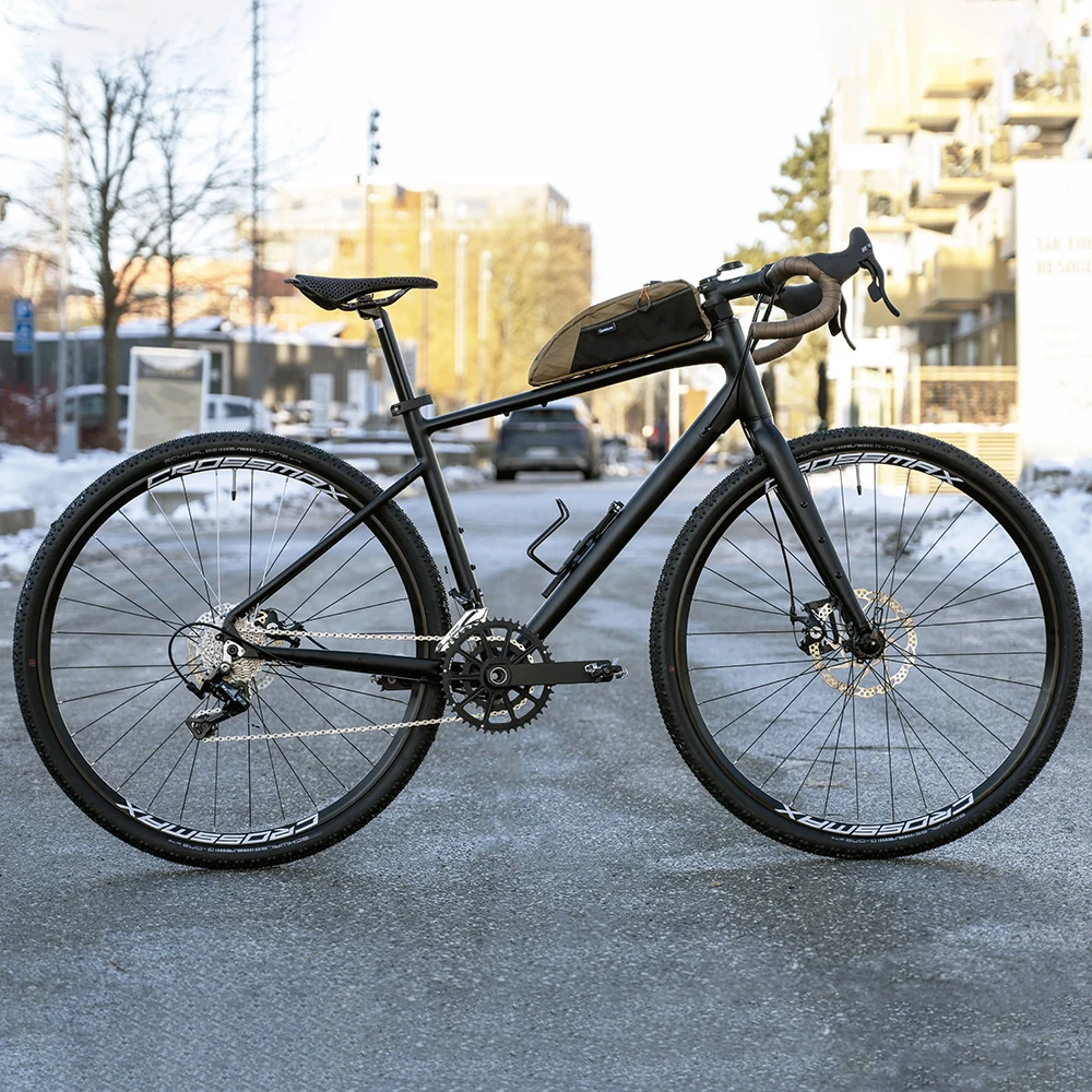 43cm/47cm/52cm Gravel-Bike-Rahmen B.B 44x68mm O.L.D. Vorne 100mm/Hinten 135mm Scheibenbremse Aluminiumlegierung Gravel-Rennrad-Rahmenset
