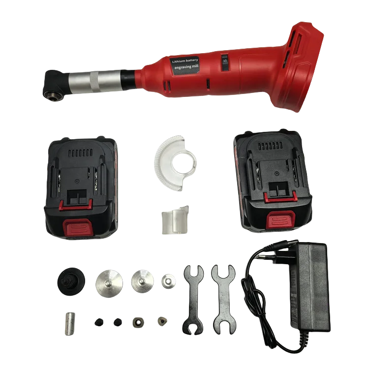 Lithium Battery Powered Cordless Brushless Motor Micro Engraving Long Neck Angle Grinder Mini Grinding Carving Machine