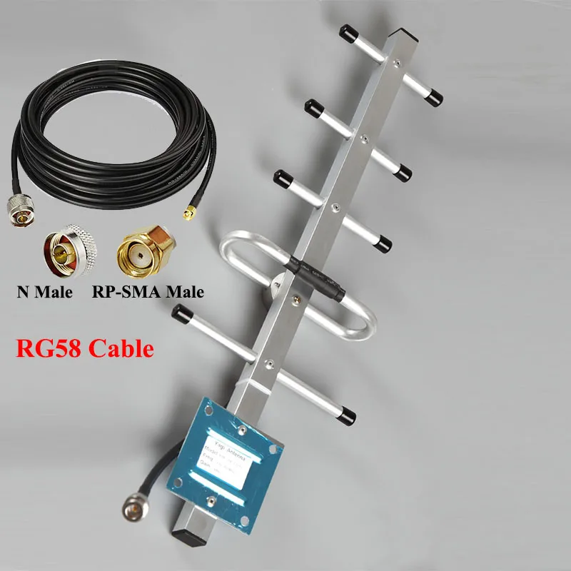 Imagem -05 - Yagi-antena Direcional da Longa Distância Lora 915mhz Rak Capacete Hélio Tampão do Parafuso Hélio Exterior