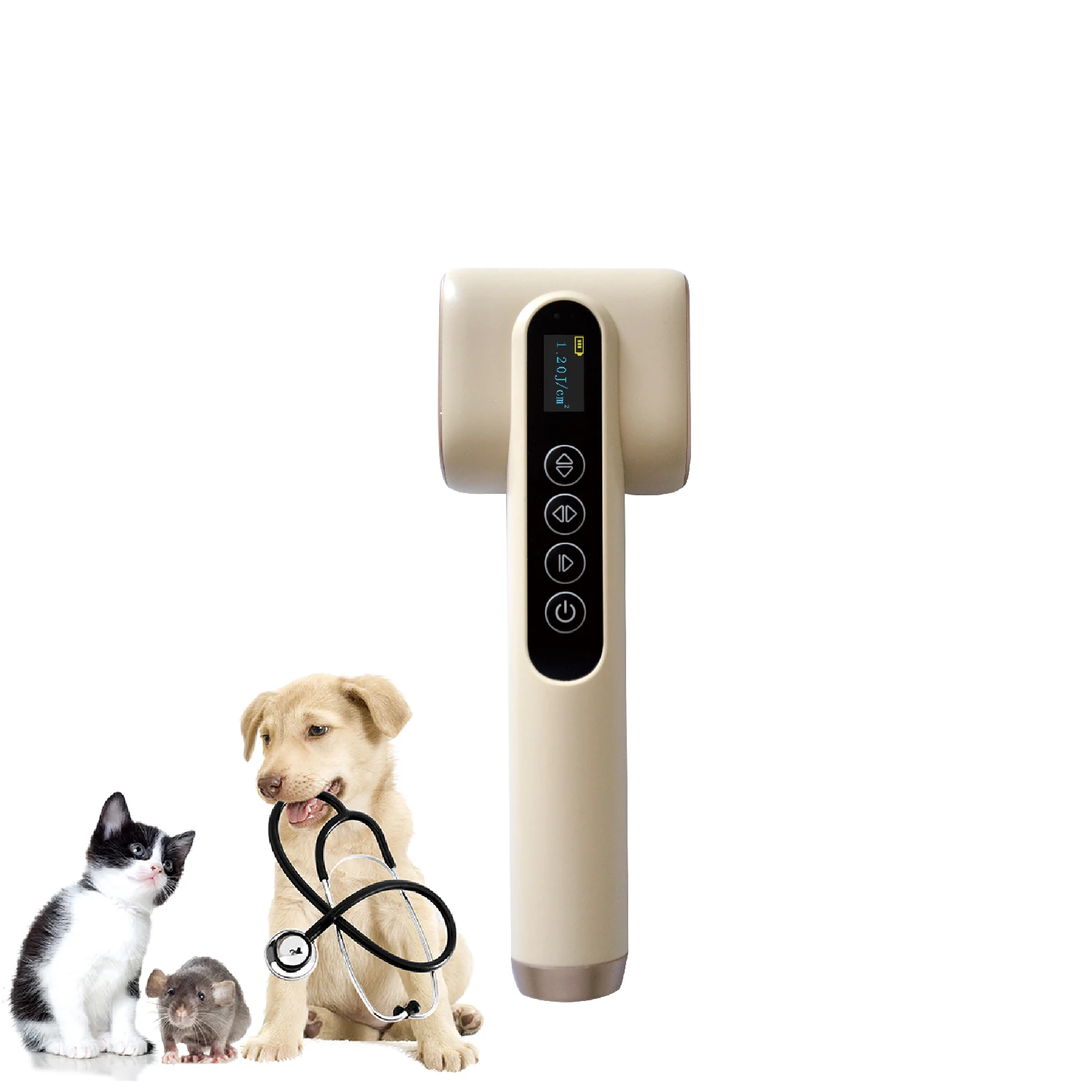 

Yonker Veterinary Medical Devices Pets Red Blue Light Therapy Instrument Red Blue Laser Treatment Equipment