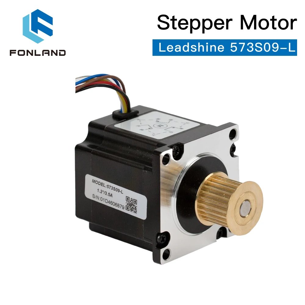 Imagem -02 - Fonland Leadshine Motor Deslizante de Fases 573s09-l 573s15-l para o Eixo mm do Comprimento 76 mm de Nema23 5.8a