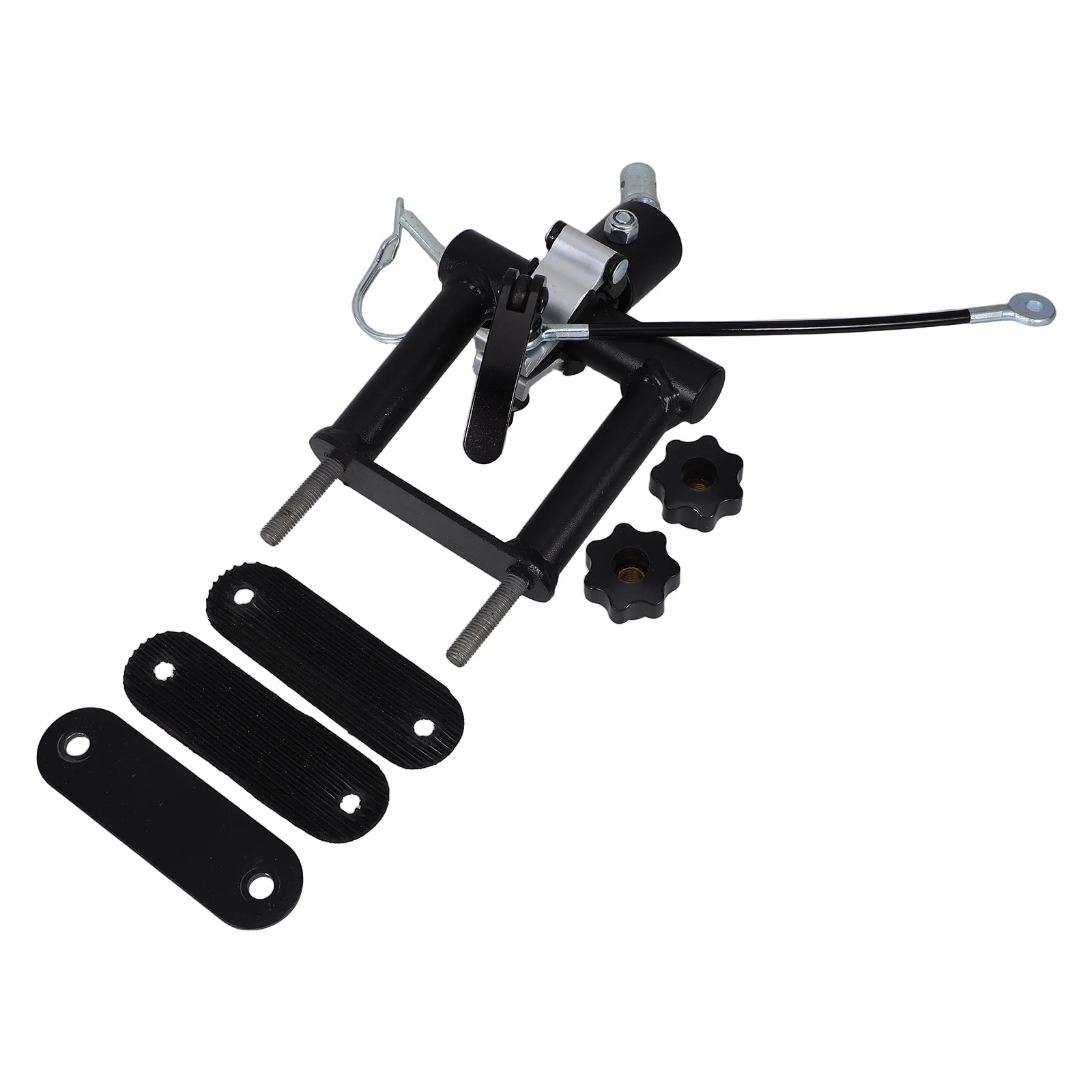 1 conjunto universal de acoplador de reboque de bicicleta, adaptador de conector de engate para carrinho de carga de bicicleta, fácil instalação, desmontagem rápida