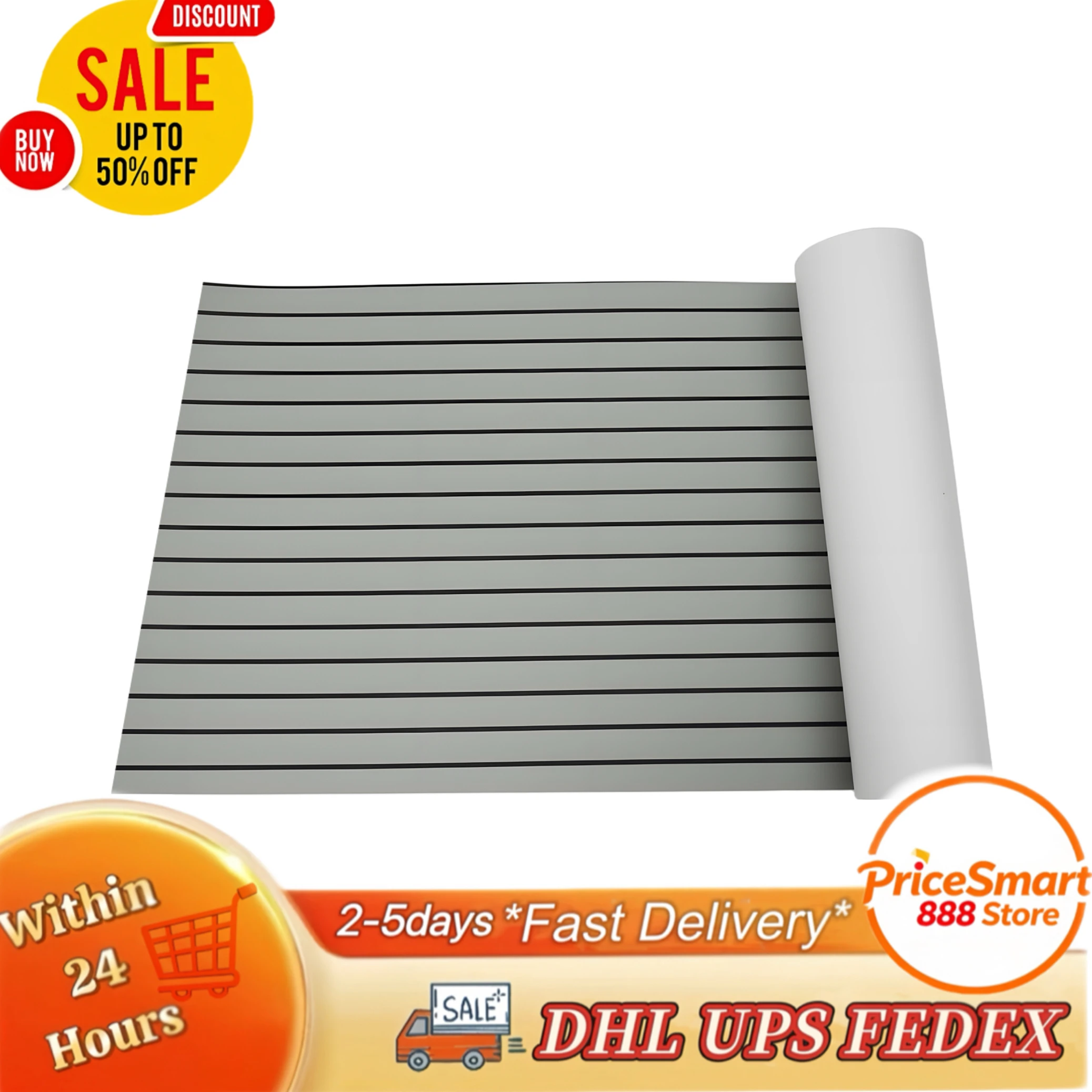 Nouveau tapis antidérapant, tapis en mousse EVA imperméable 240cmx90cm, tapis découpable résistant à la corrosion, facile à nettoyer