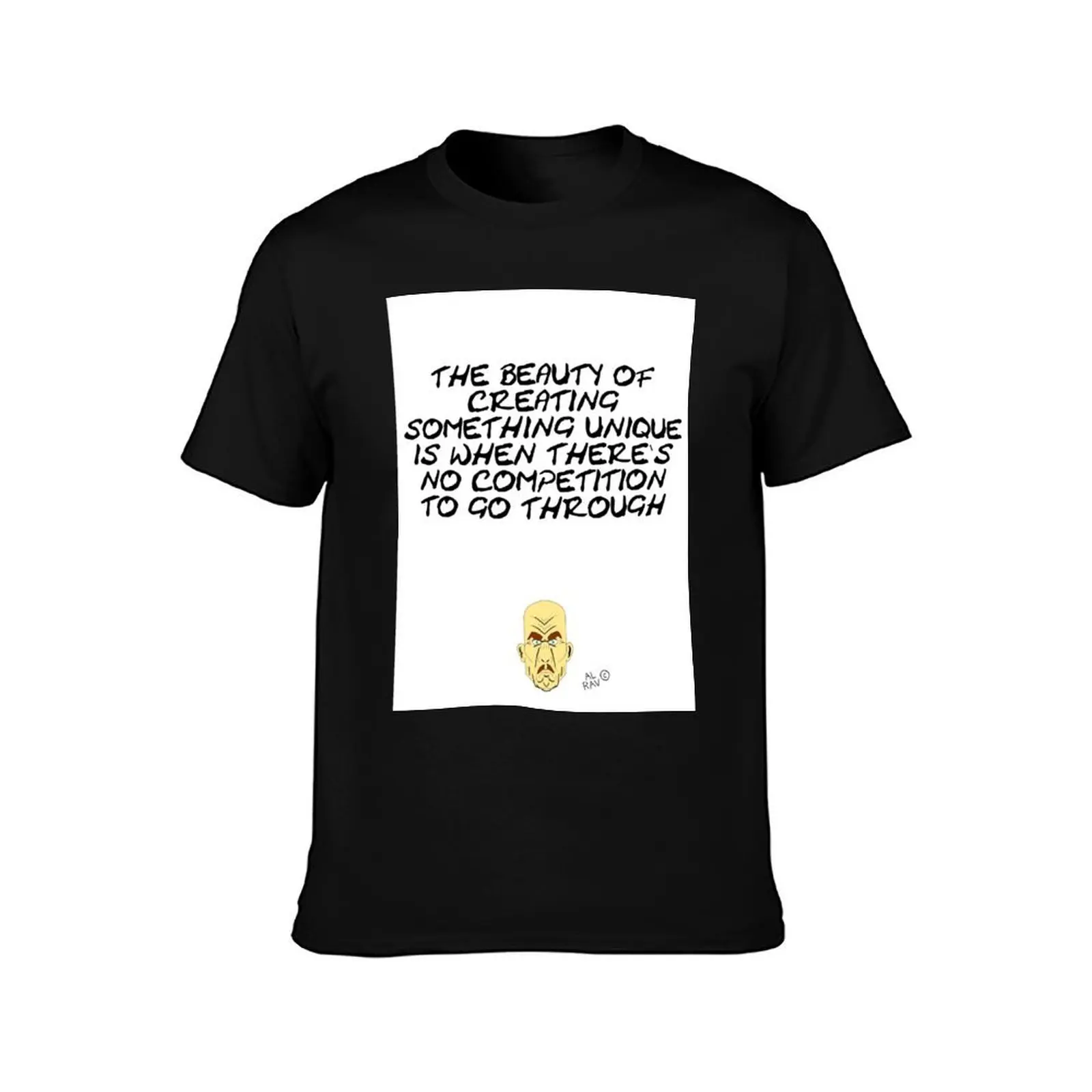 Mr. Frustrated Mustached: inspiring quote 48B (English) T-Shirt Halloween Theme T-Shirt