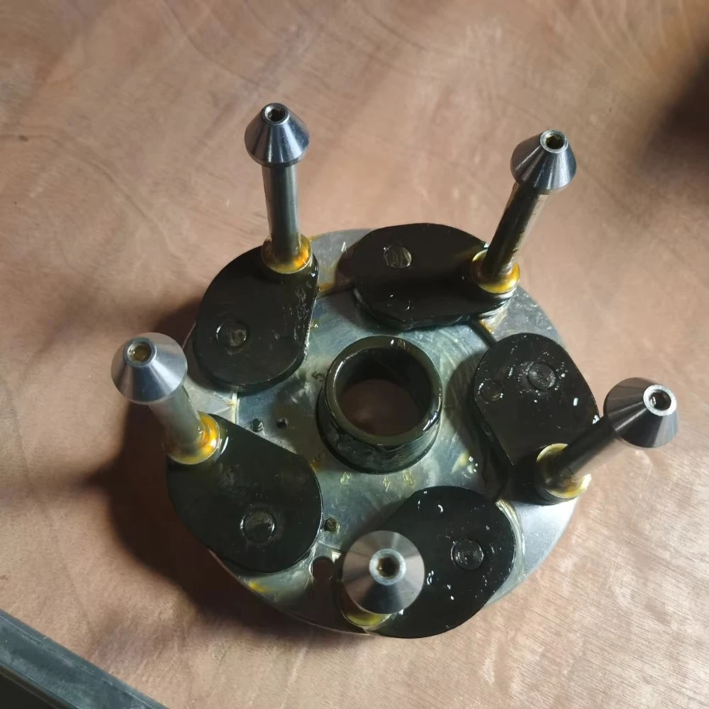 Wheel Alignment Wheel Balancer Flange Plate Adapter Kit with Stud Hole Plate Balancing System