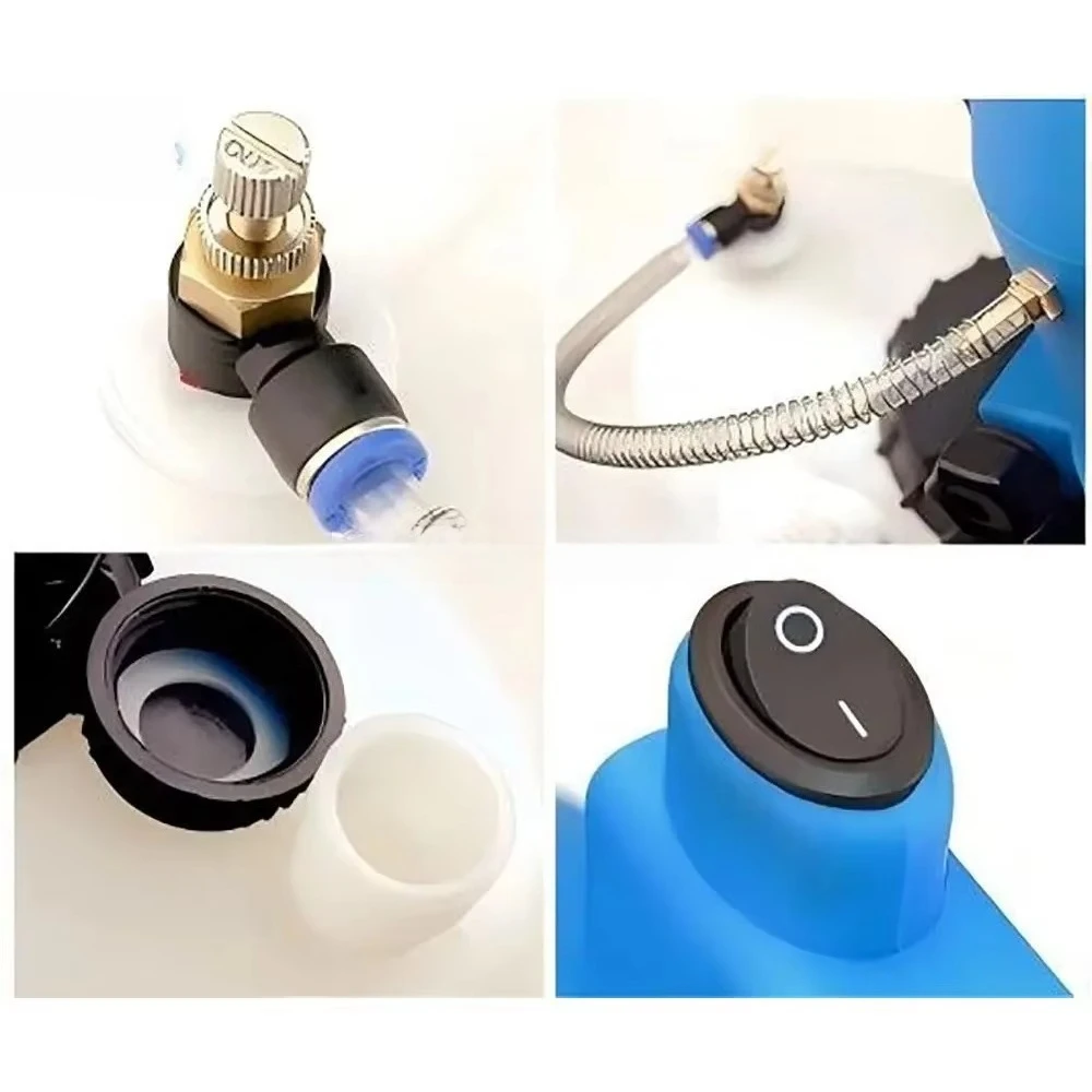 4.5L Portable Electric ULV Cold Fogger Sprayer, Adjustable Handheld Atomizer Machine for Home Farm Hygiene Sterilization