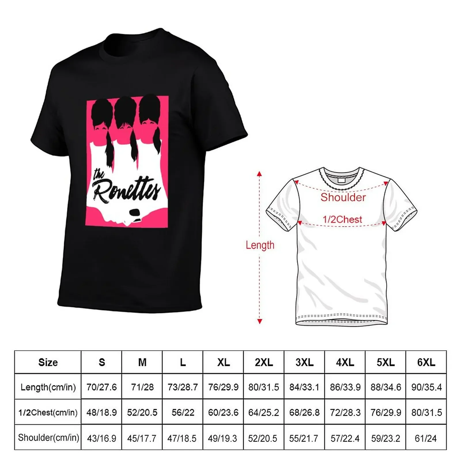 Music Vintage Retro The Ronettes Merch New Gifts For Everyone T-Shirt shirts graphic tees anime t shirts black t-shirts for men