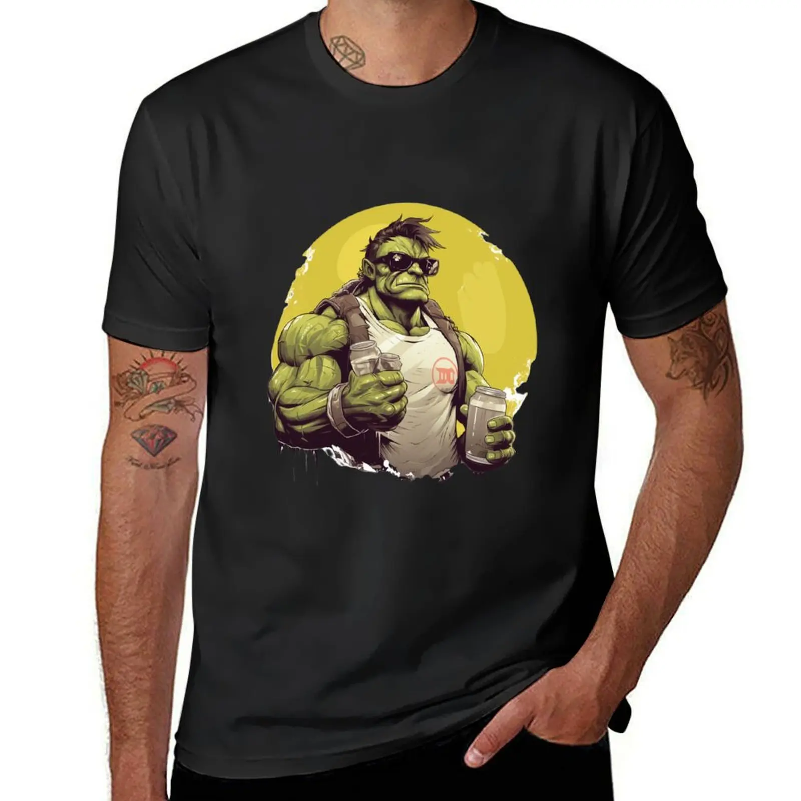 

Cool Deep-Drink Orcish T-Shirt custom shirt summer shirt fashion shirts plus size men clothing