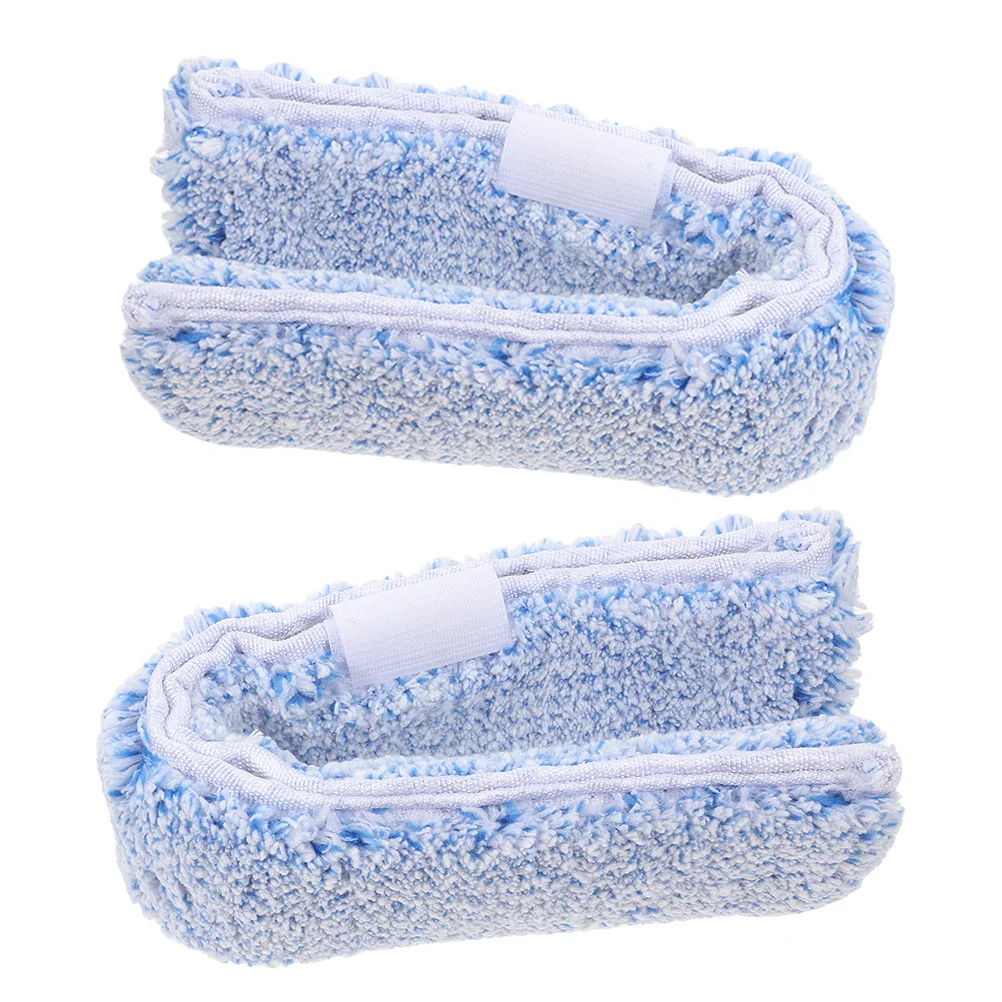 

2Pcs Window Cleaning Pad Reusable Fabric Refill Pads for Glass Surfaces Easy Replace Washable Household Cleaning Tools