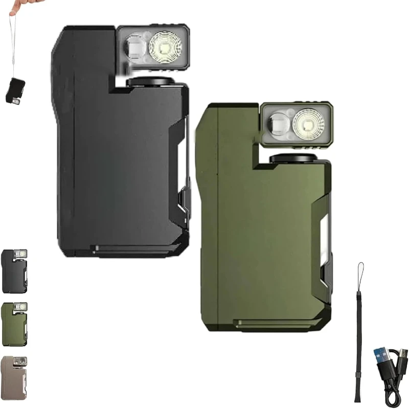 Rechargeable Mini EDC Flashlight 1