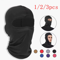 1-3pcs Pieces Quick-Dry Balaclava Sports Full Face Mask Soft Breathable Beanies Cycling Helmet Liner