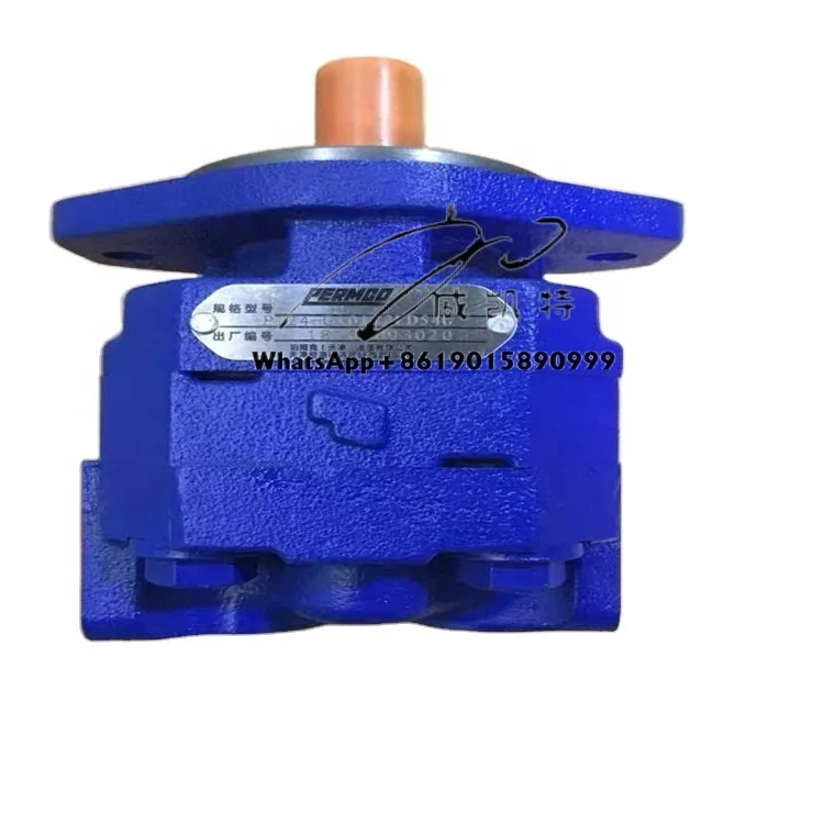 P124A085TBZA10-54 Hogedruk tandwielpomp, P124-serie hydraulische pomp met kleine cilinderinhoud en ijzeren behuizing