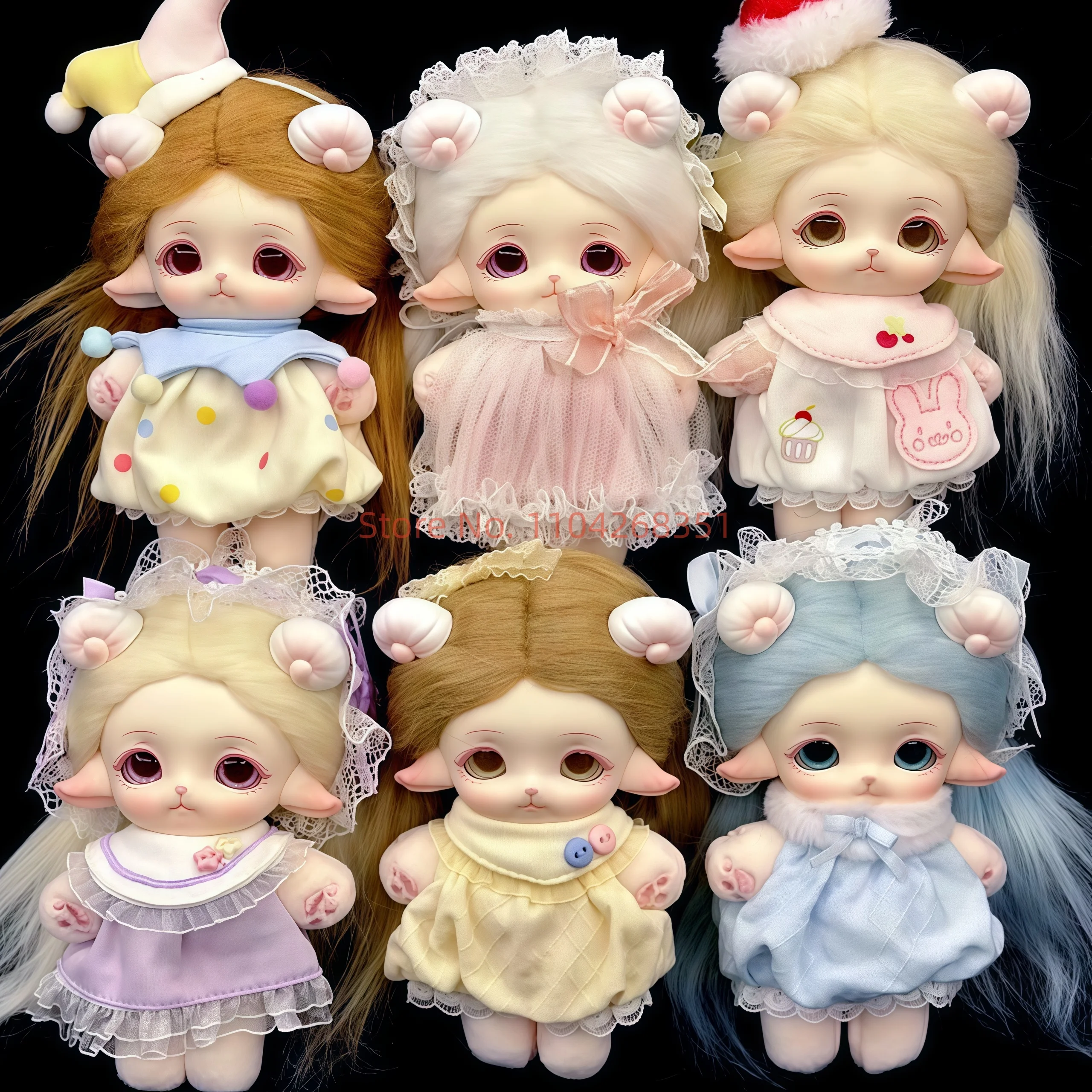 

P!NYUN MIMIA Серия для детского сада: Слепая коробка с милыми виниловыми фигурками-сюрпризами, аниме-фигурки, куклы, декоративные загадочные подвески, подарки