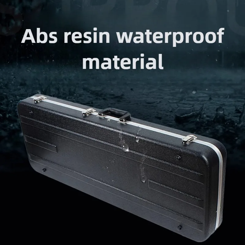 Professional Electric Guitar Case ABS PU Leather Anti Drop Moisture-proof Thick Rectangular Guitar Case Musical Instrument Cases