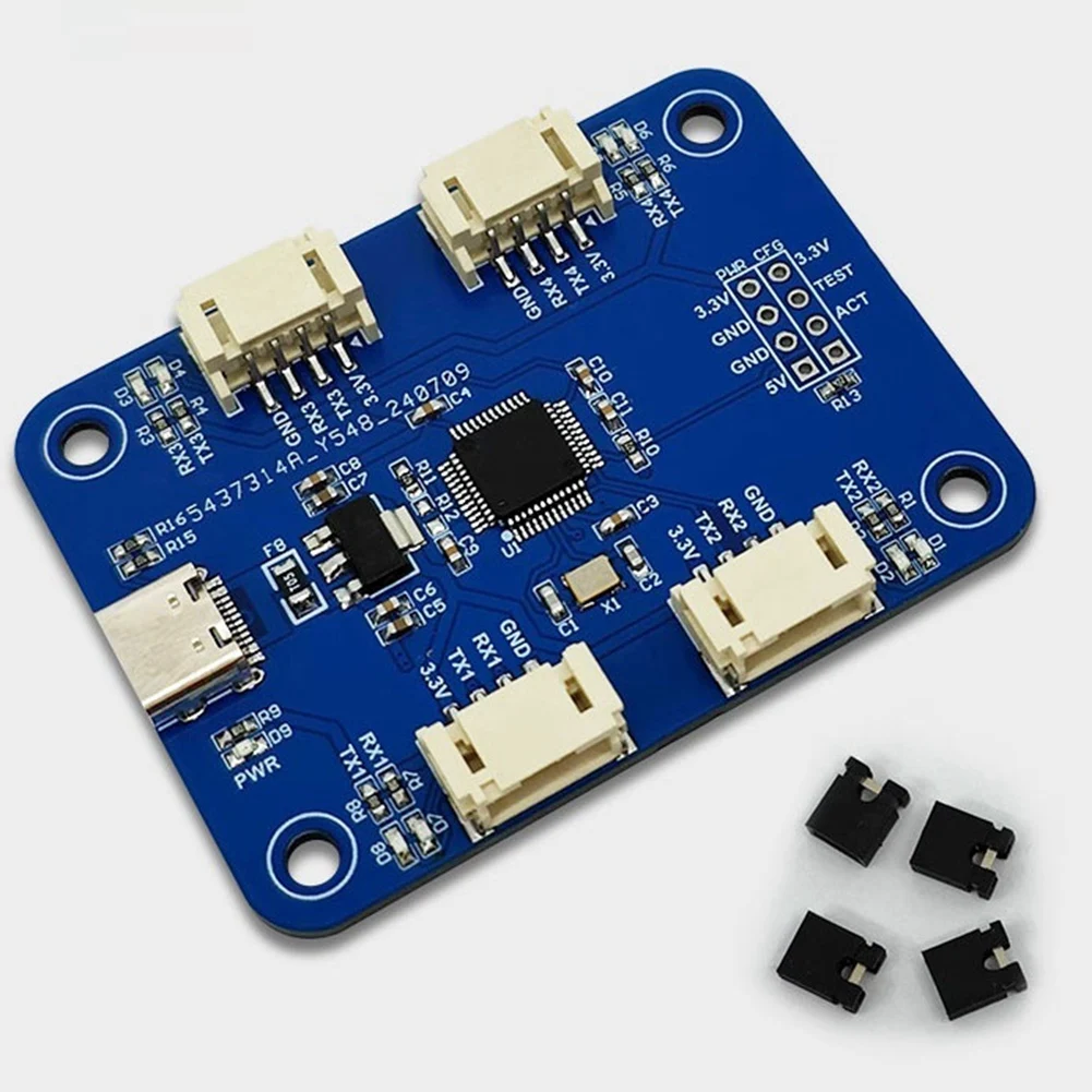 

CH344Q USB Type C To 4 Port TTL Serial Module 4-Channel Serial Port UART Multi-Channel Serial Port Expansion Module