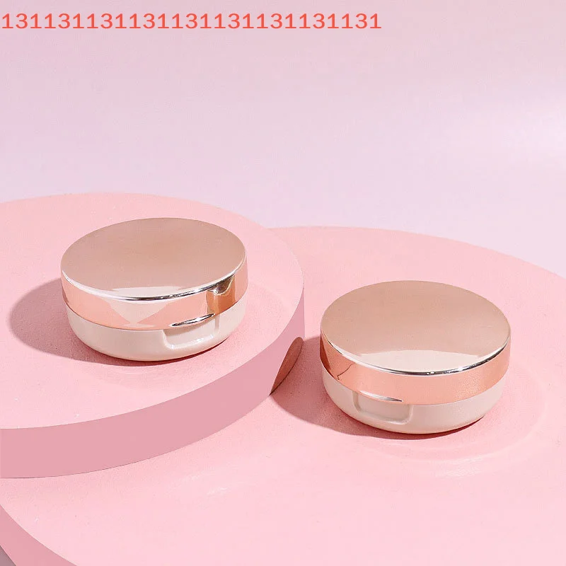 6 g tragbare Luftpolster-Puff-Box, Kosmetik-Make-up-Behälter mit Puderschwamm und Spiegel für BB-Creme-Foundation