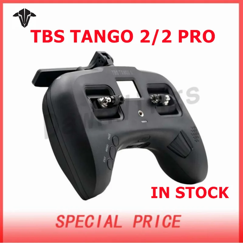 In stock TBS TANGO 2/2 PRO V4 - Built-in Crossfire RC FPV Racing Drone Radio Controller with Full Size HAll Sens