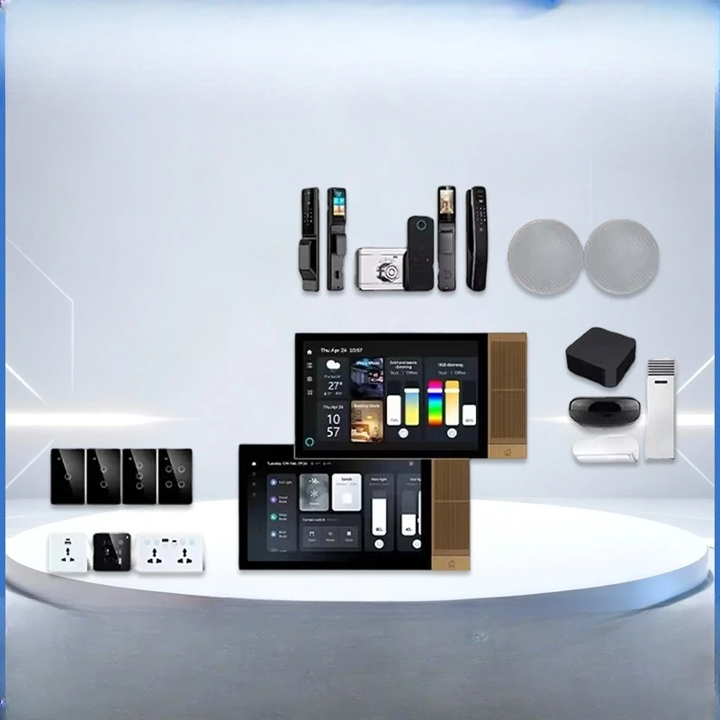 Smart Wall Control Panel Smart Home Panel Controller Wifi Gateway Voice Assistant