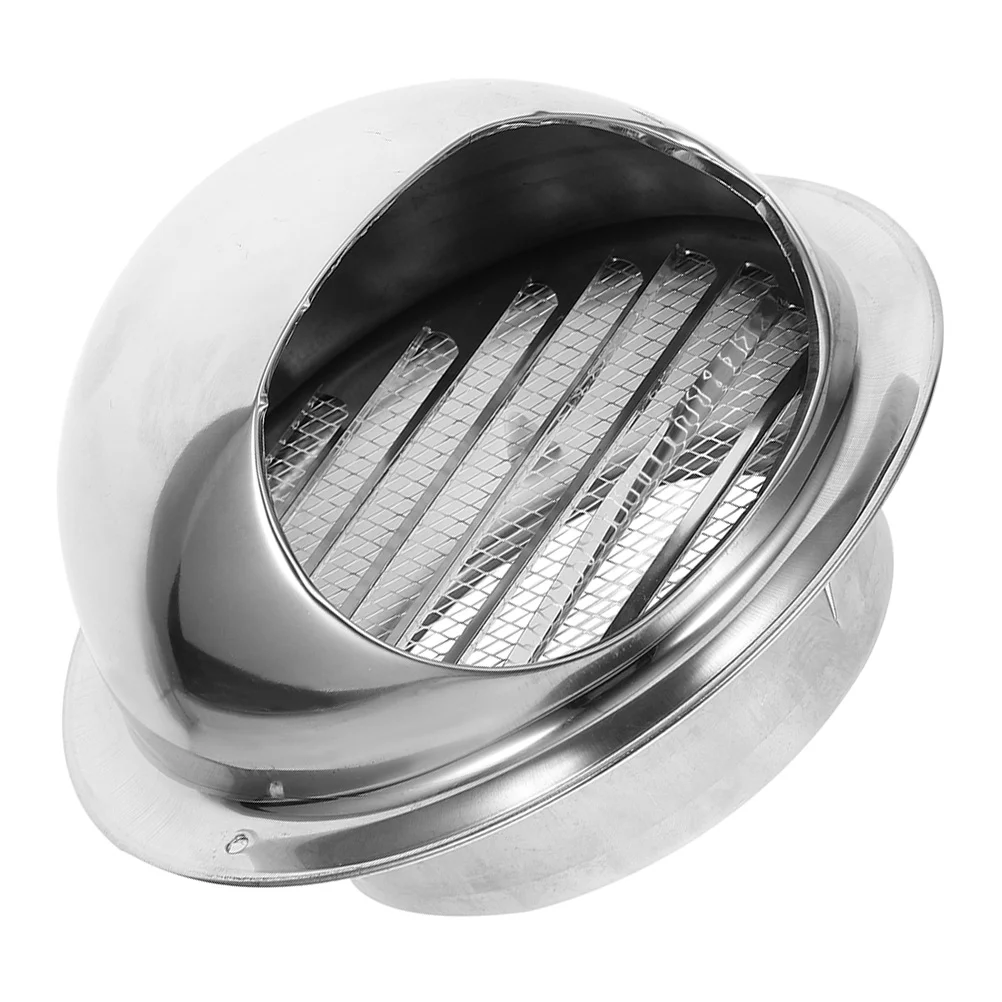 

Ventilation Hood Air Wind Exterior Exhaust Cover Metal Stainless Steel Spherical 304 Wall Mounted Cap