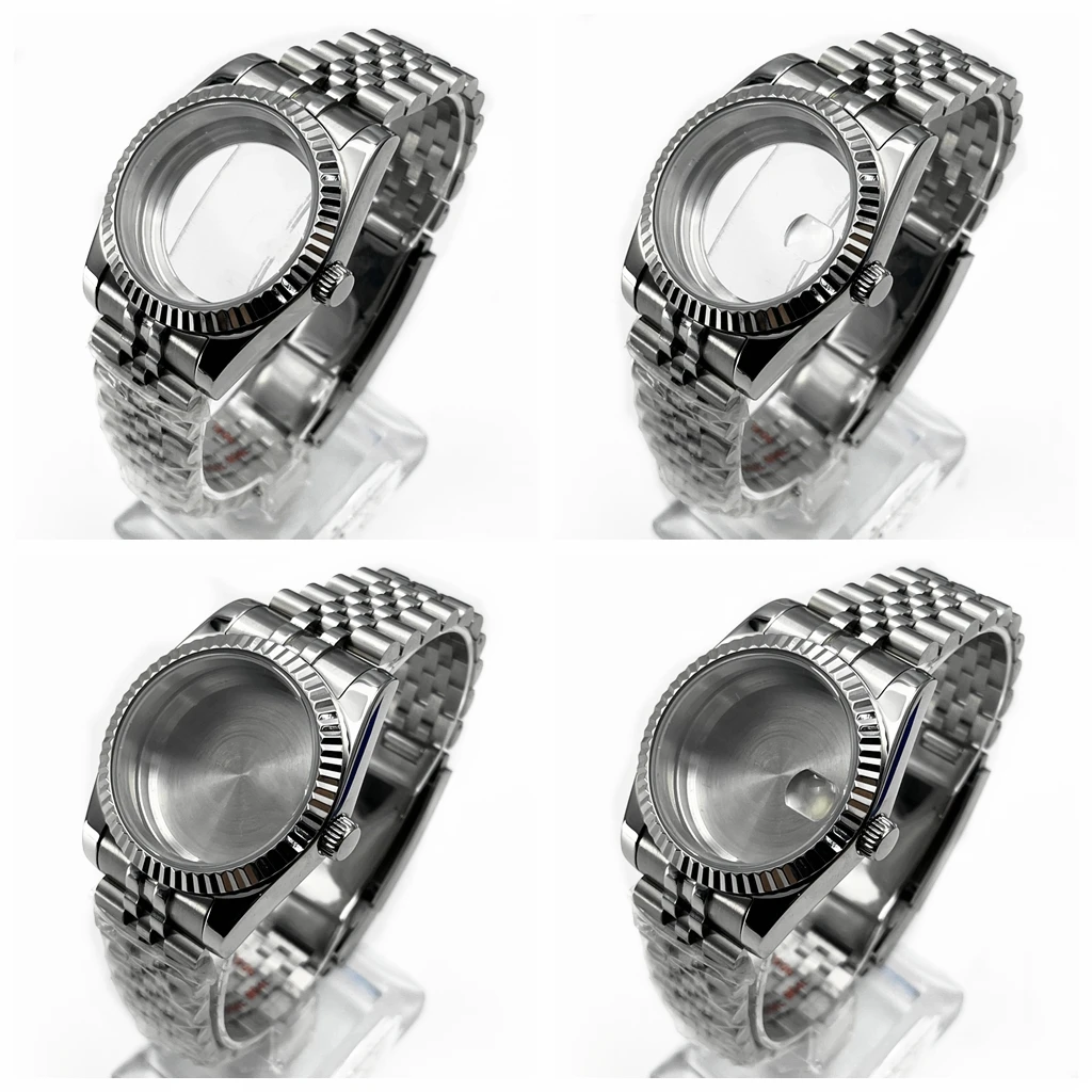 

Корпус часов RICHUS 36 мм/39 мм, сапфировое стекло, нержавеющая сталь, с ремешком, подходит для механизмов NH35, NH36, ETA2824, 2836, PT5000, Miyota82 Series