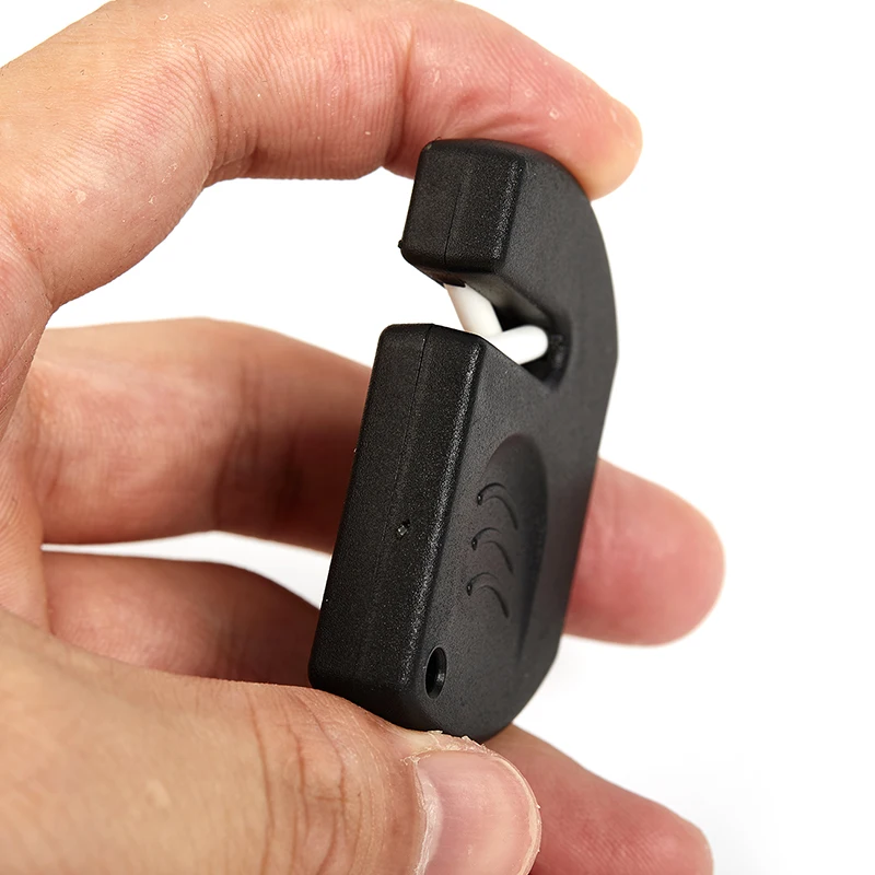 C 1pc new Mini Ceramic Multi Purpose Keychain Pocket Tools Portable Knife Sharpener