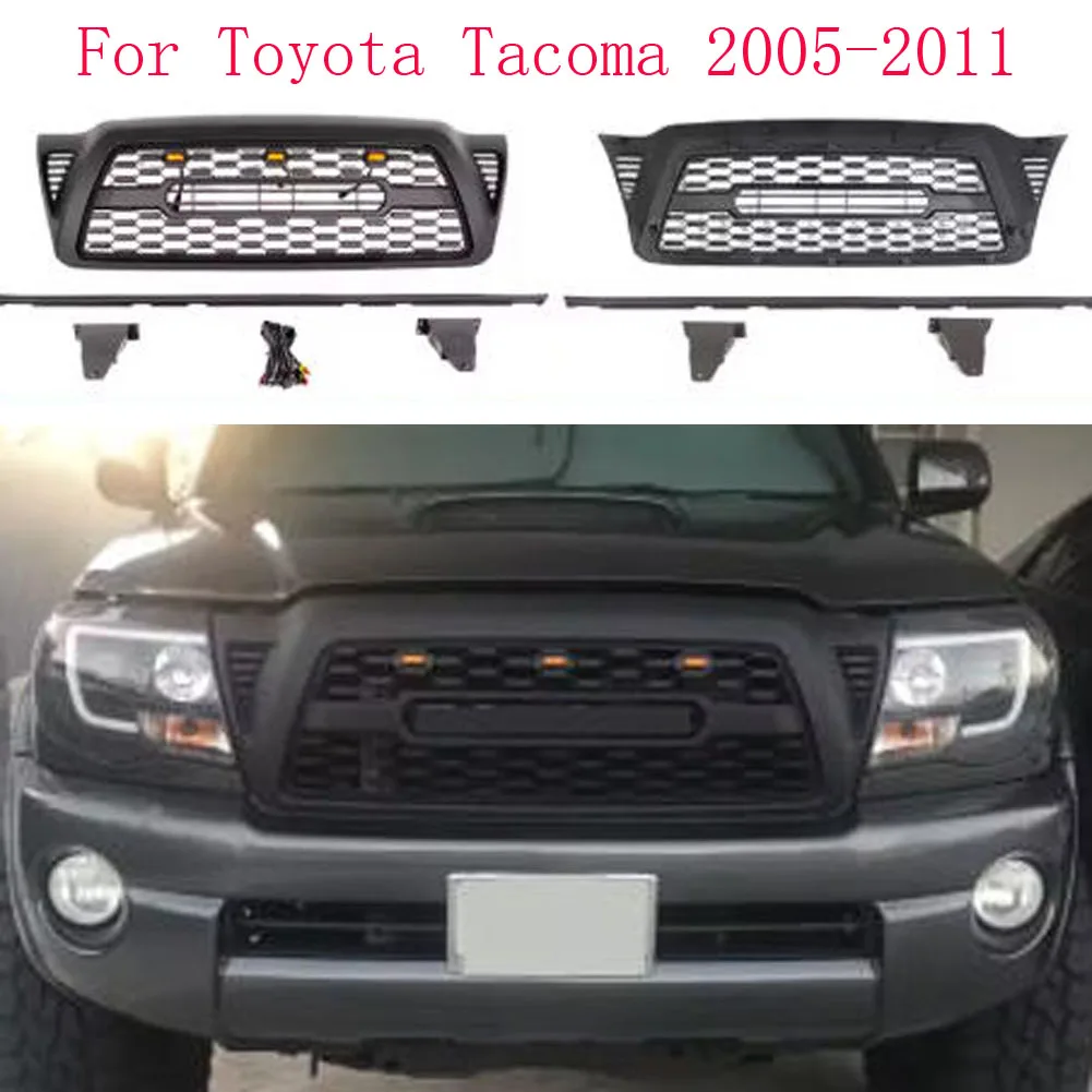 

4x4 Pickup Accessories Front Mesh Car Bumper Grille For Toyota Tacoma 2005-2011 Grille