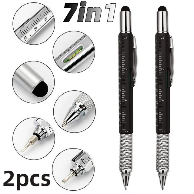 2 sztuki rysika 7 w 1 do tabletu, telefonu, pióra dotykowego do ekranu Android iOS, pióra do tabletu iPad Xiaomi Samsung Apple Pencil