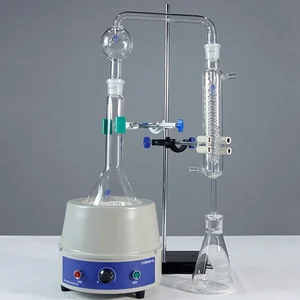 Bộ dụng cụ chưng cất nitơ amoniac, phòng thí nghiệm thủy tinh, thí nghiệm hóa học, 250 ml, 500 ml, 1000ml 8 Bộ Nitơ bán hàng chính - №6