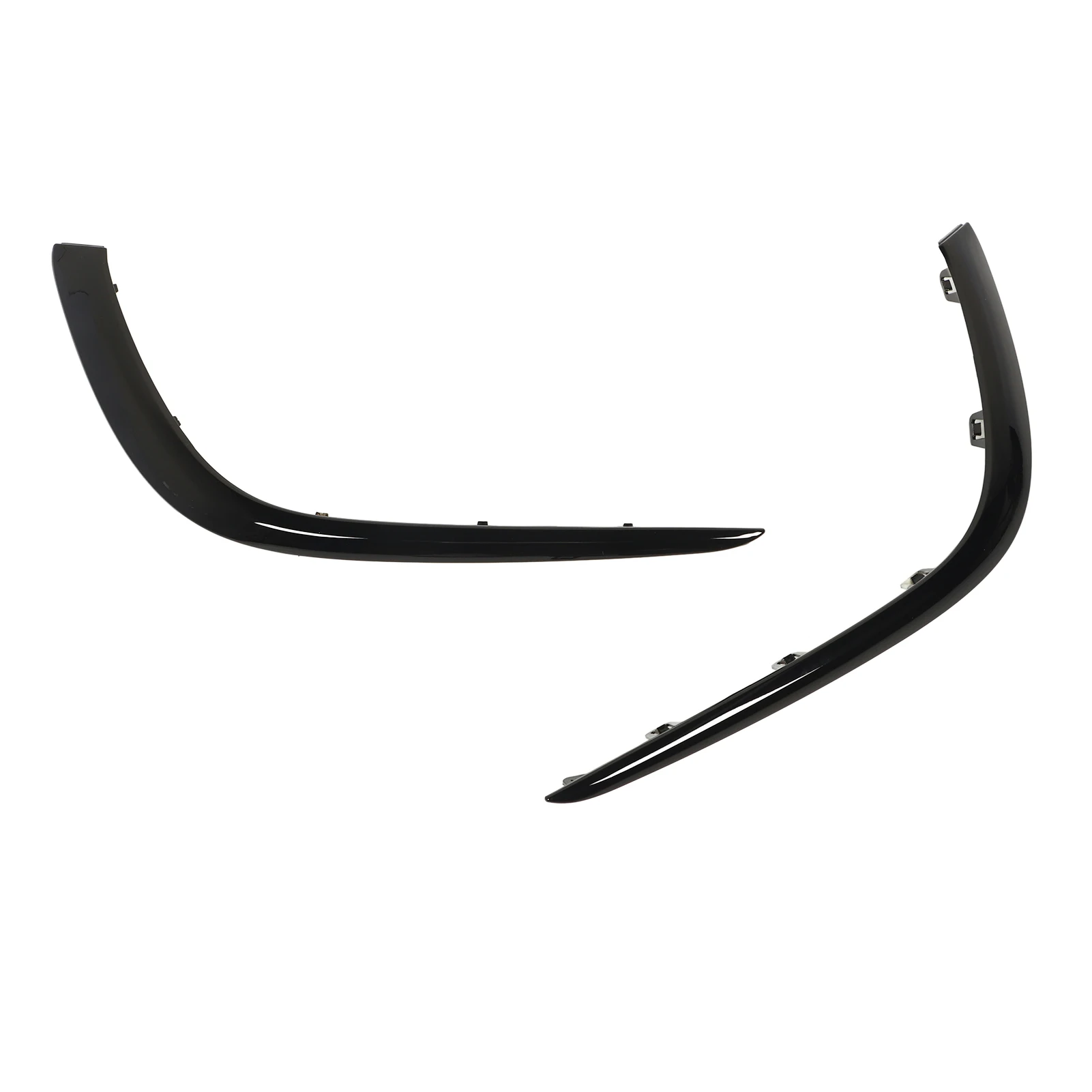 

2Pcs Lower Fog Grille Molding Trims Replacement for Benz E-Class W213 Exclusive Line 2021-2023 Glossy Black - Left 213 885 9303