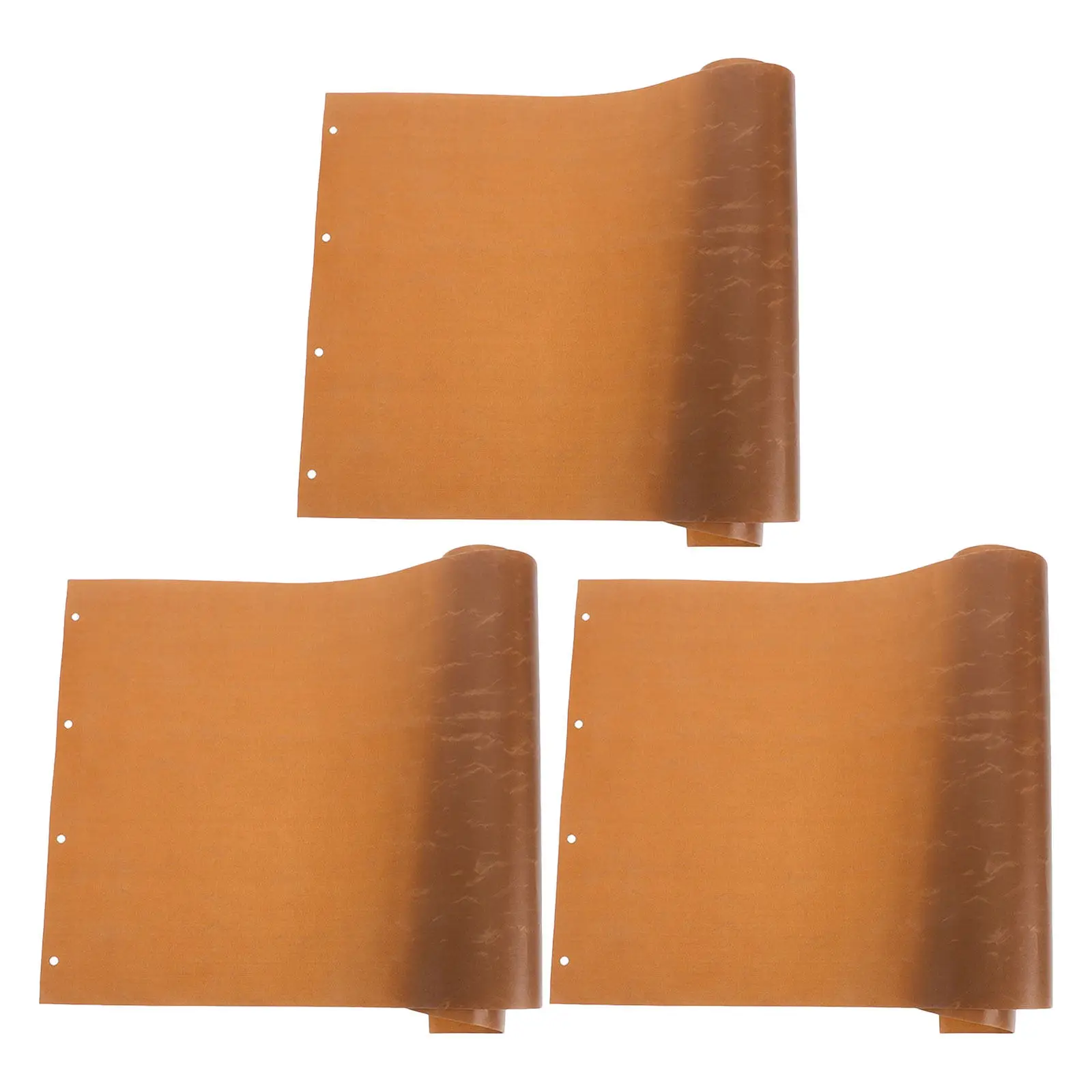 3Pcs Sliding Pizza Peel Replacement Cloth Heat Resistant Non Stick Transfer Mat 11.6 Inch Oven Safe Reusable Baking Tool