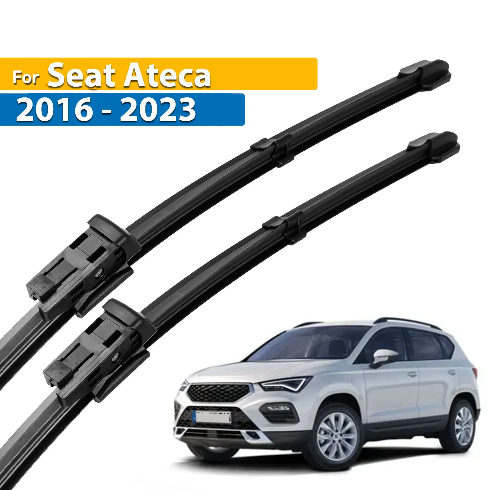 

Передние щетки стеклоочистителя Erick's LHD для сиденья Ateca 2016-2023 гг., лобовое стекло, чистка окон, автомобильные щетки от дождя 26 "+ 18"